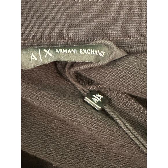 Armani Exchange black pull on sweat pants size Small - Picture 3 of 8